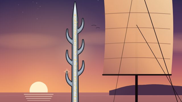제18화 바다를 건넌 칠지도 대표 그림